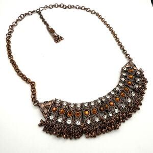 Vintage Indian Bollywood Traditional Kundan Ethnic Wedding Wear Choker Necklace